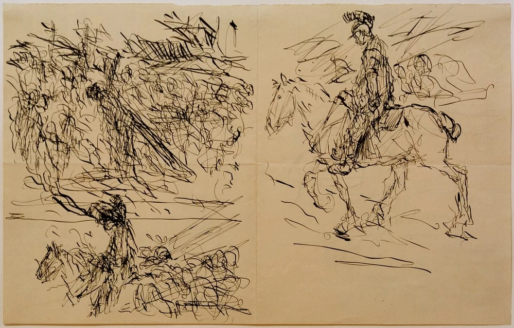 Studi sul Calvario, 1890